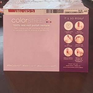 ⚫️💲ALE⚫️ NIB 250 PACK COLOR STREET HOW TO APPLY CARDS